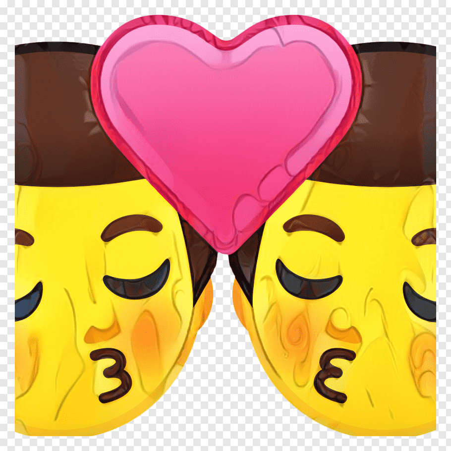 To Heart Emojis Kissing